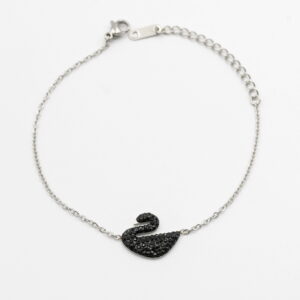 Ατσάλινο Βραχιόλι Κύκνος