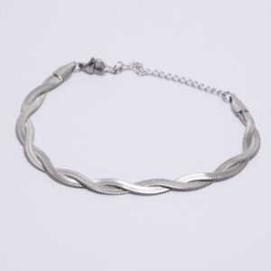 Ατσάλινο Στριφτό Βραχιόλι