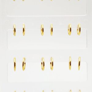 Ατσάλινοι Επίχρυσοι Κρίκοι σε 3 Μεγέθη