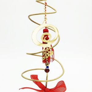 Χειροποίητο Στάντ με Μάρμαρο Θάσου & Ορείχαλκο