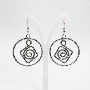 Κρεμαστά Σφυρήλατα Σκουλαρίκια Σπείρες