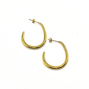 Ατσάλινοι Κρίκοι 35mm σε Ασημί & Χρυσό