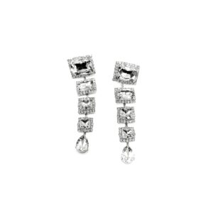 Κρεμαστά Λευκά Σκουλαρίκια