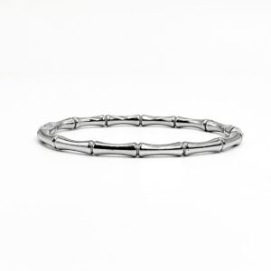 Ατσάλινο Βραχιόλι Χειροπέδα Μπαμπού