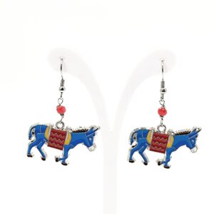 Ατσάλινα Κρεμαστά Σκουλαρίκια Γαϊδουράκια