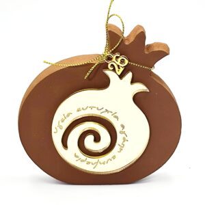 Ξύλινα Επιτραπέζια Γούρια Ρόδι & Σπίτι