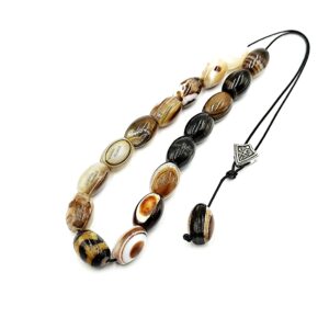 Κομπολόι Οβάλ Αχάτης