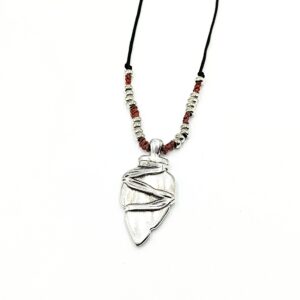 Μακρύ Κολιέ Κορδόνι & Ζάμακ Βέλος