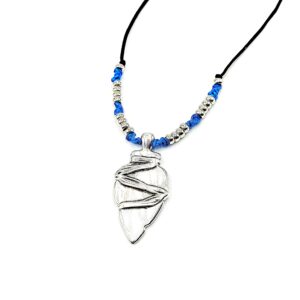 Μακρύ Κολιέ Κορδόνι & Ζάμακ Βέλος