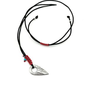 Μακρύ Κολιέ Κορδόνι με Ζάμακ