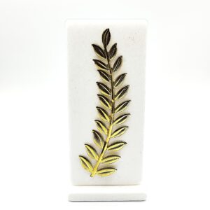 Ελιά σε Μάρμαρο Θάσου 15 x 5.5cm
